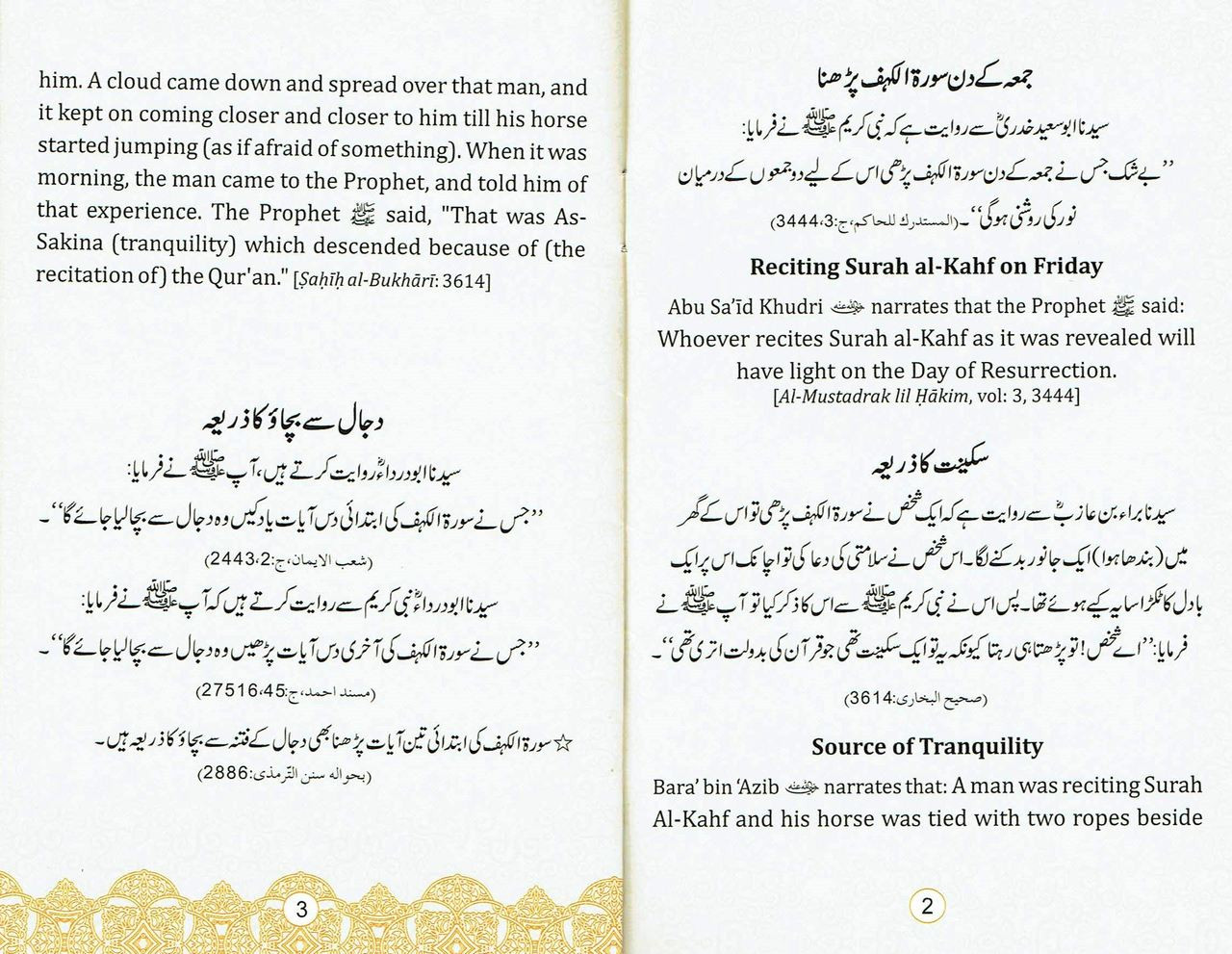 Surah Kahf With English Translation Pdf